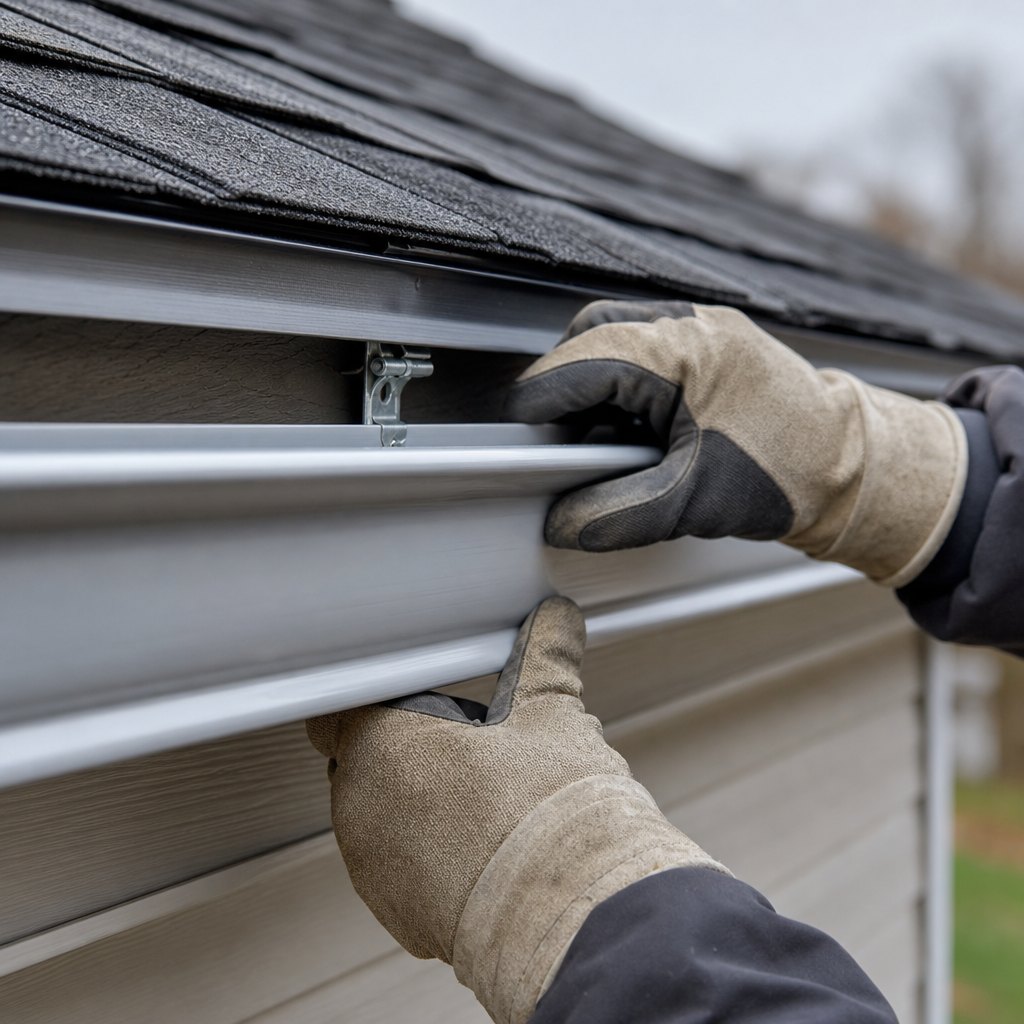 Eavestrough Installation in Winnipeg