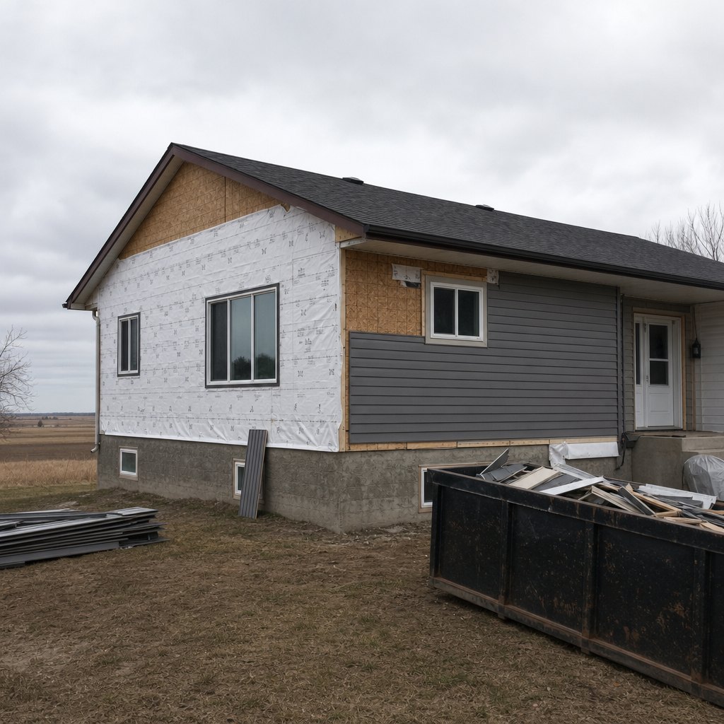 Siding Replacement in Winnipeg